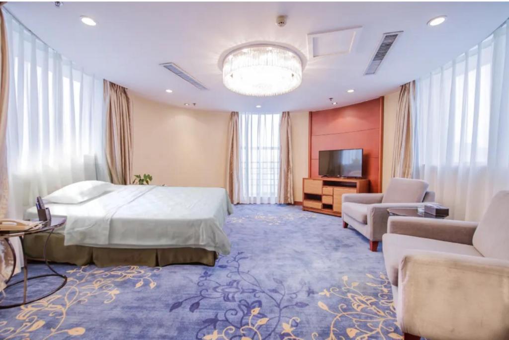 Linyi Blue Horizon Intenational Hotel Exteriér fotografie