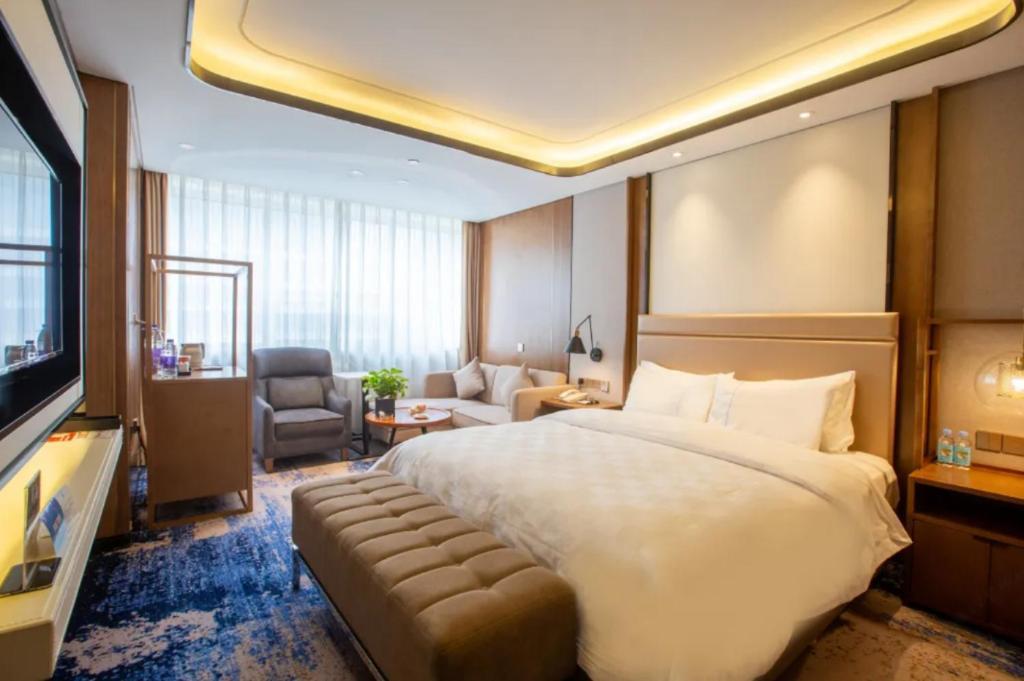 Linyi Blue Horizon Intenational Hotel Exteriér fotografie